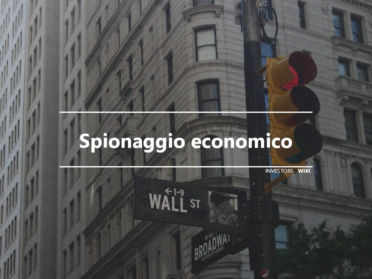 Spionaggio economico