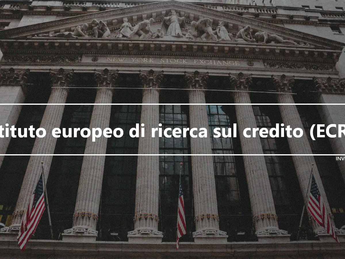 Istituto europeo di ricerca sul credito (ECRI)