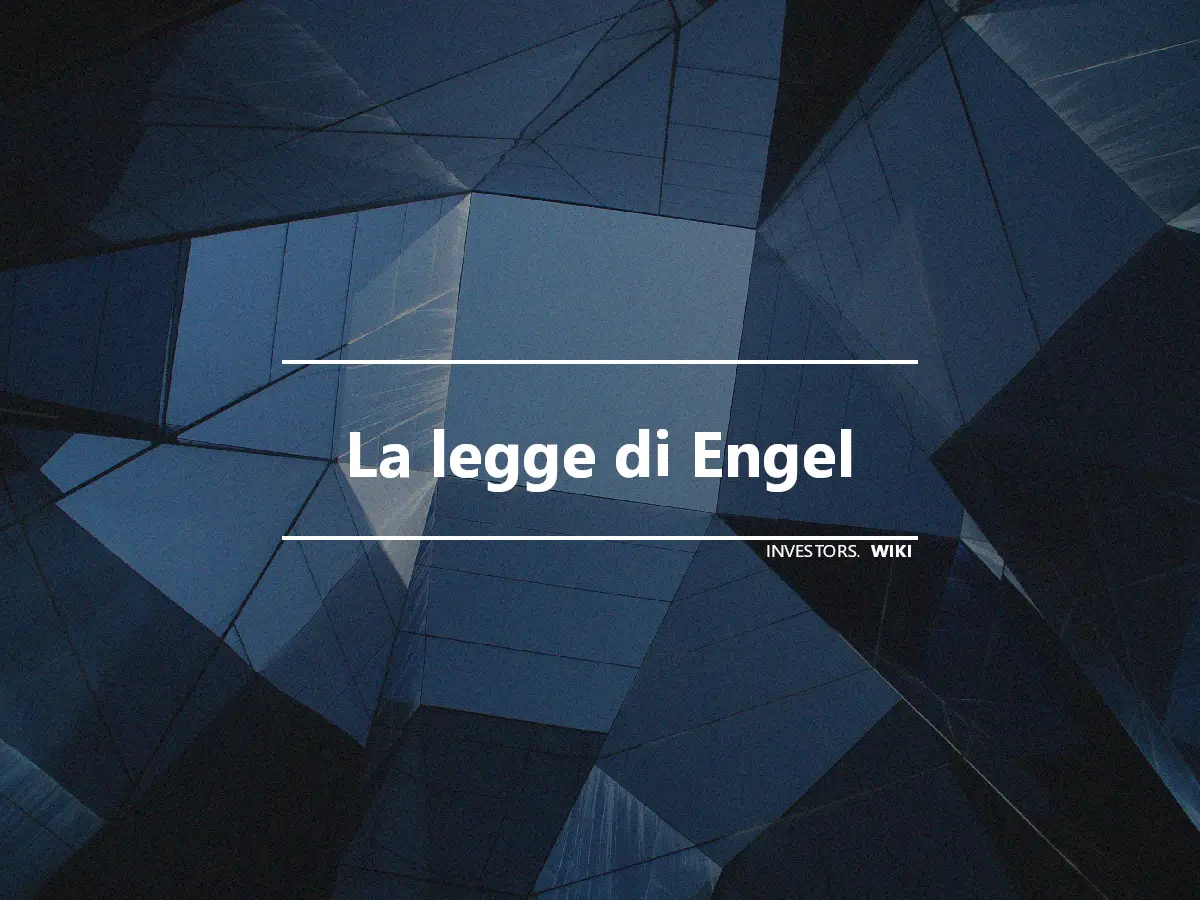 La legge di Engel