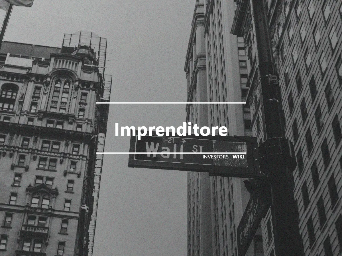 Imprenditore