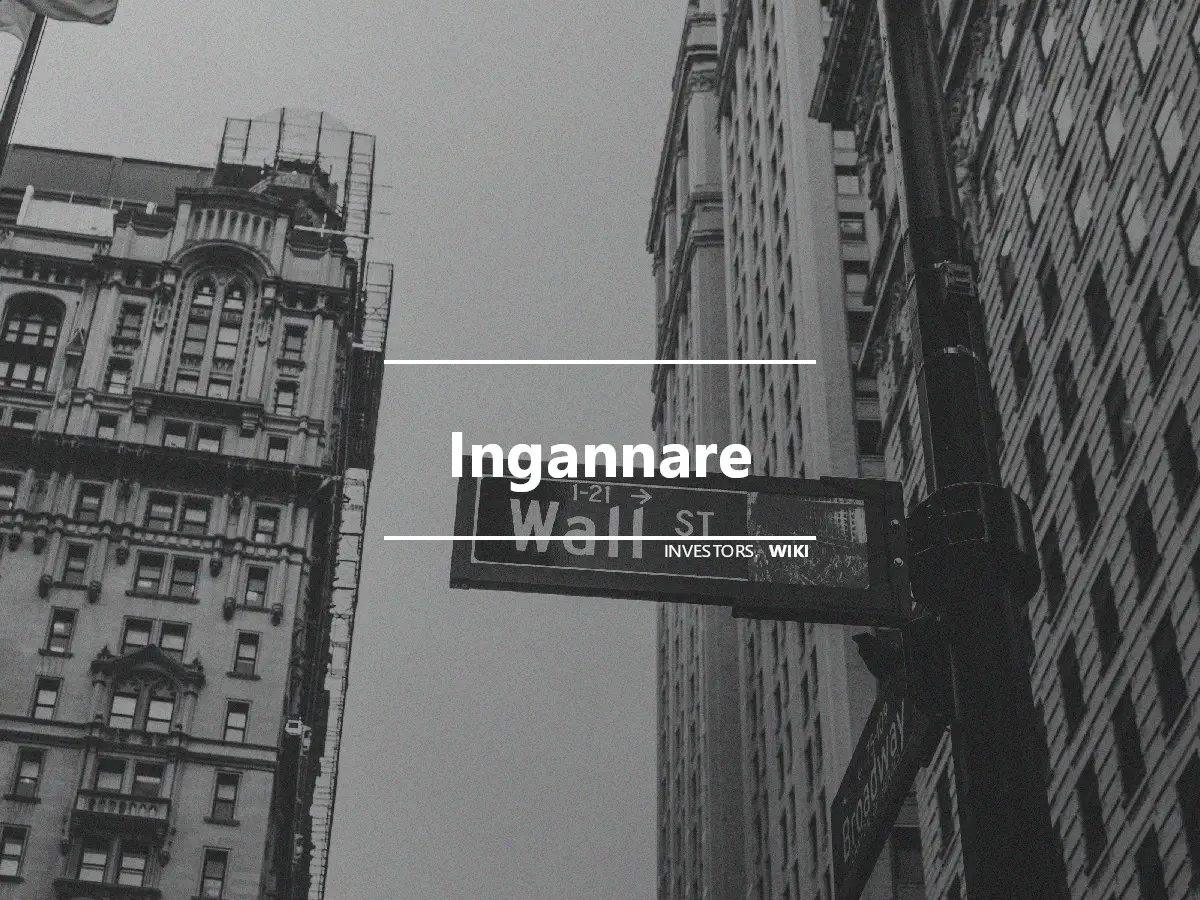 Ingannare