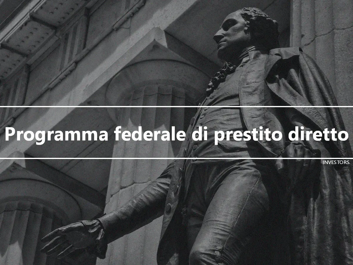 Programma federale di prestito diretto