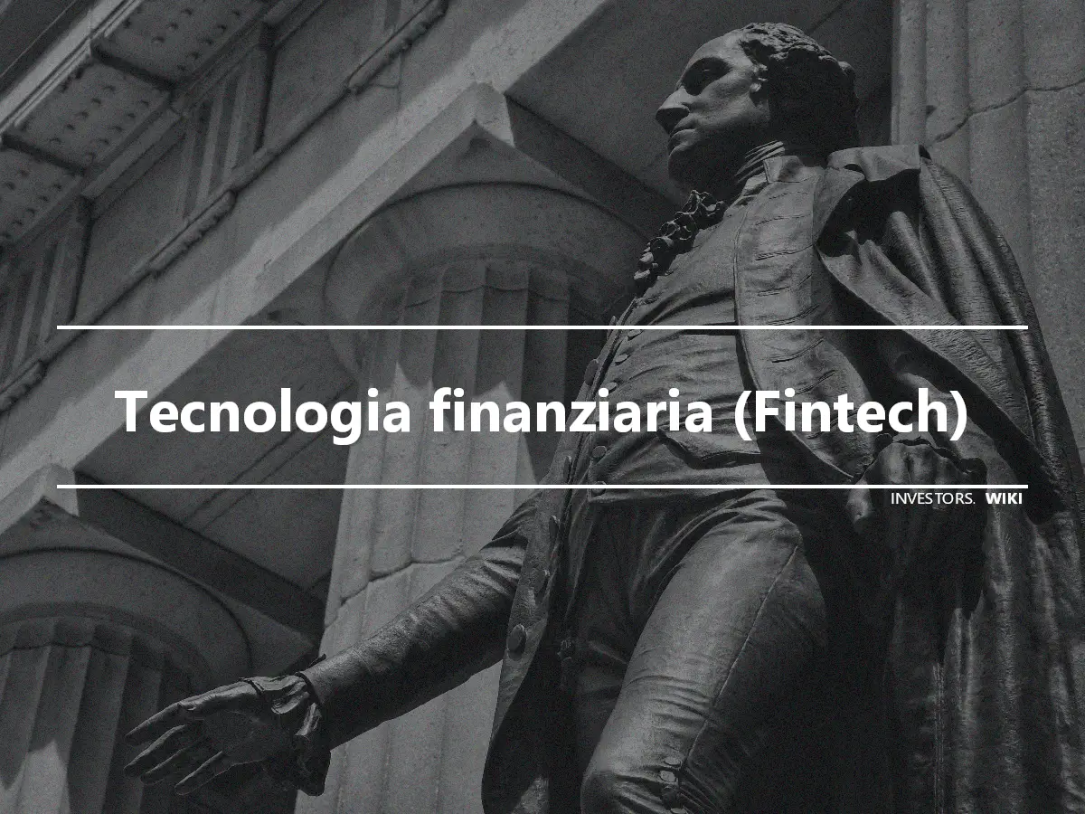 Tecnologia finanziaria (Fintech)