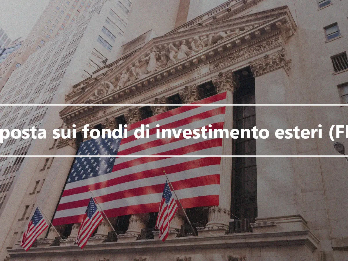 Imposta sui fondi di investimento esteri (FIF).
