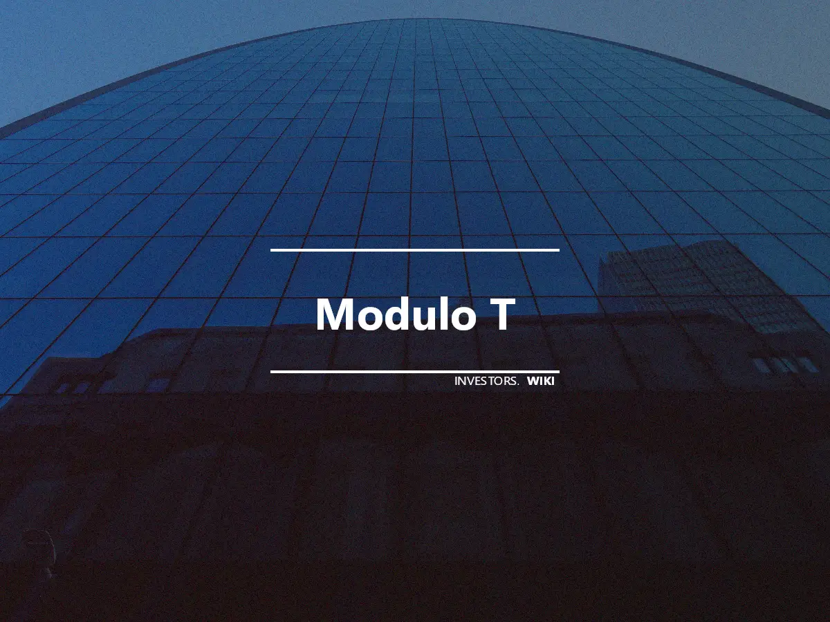 Modulo T