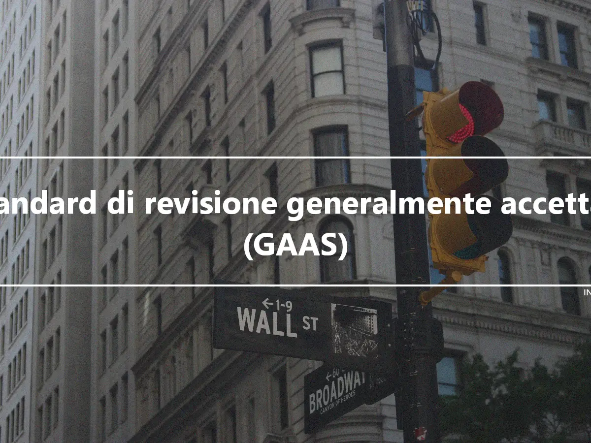 Standard di revisione generalmente accettati (GAAS)