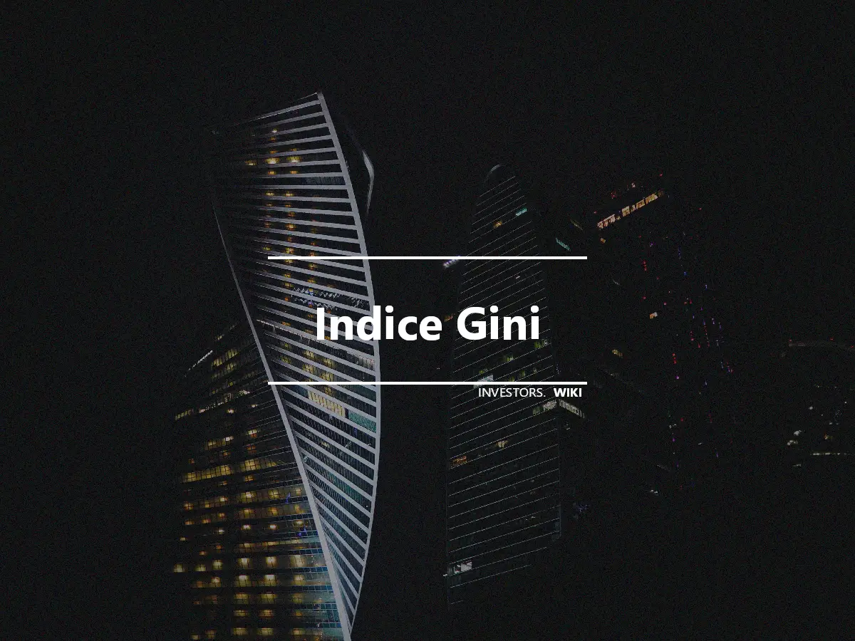 Indice Gini