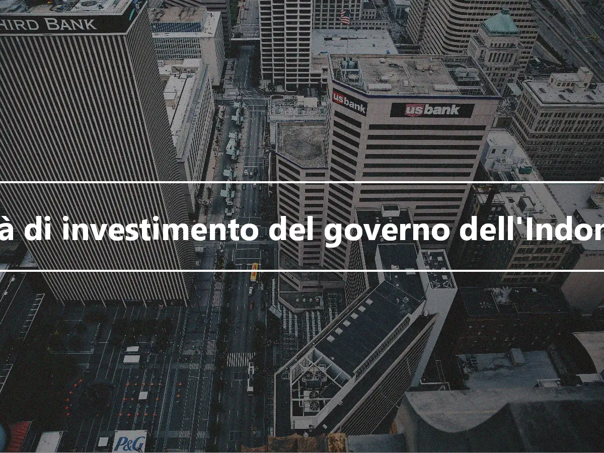 Unità di investimento del governo dell'Indonesia