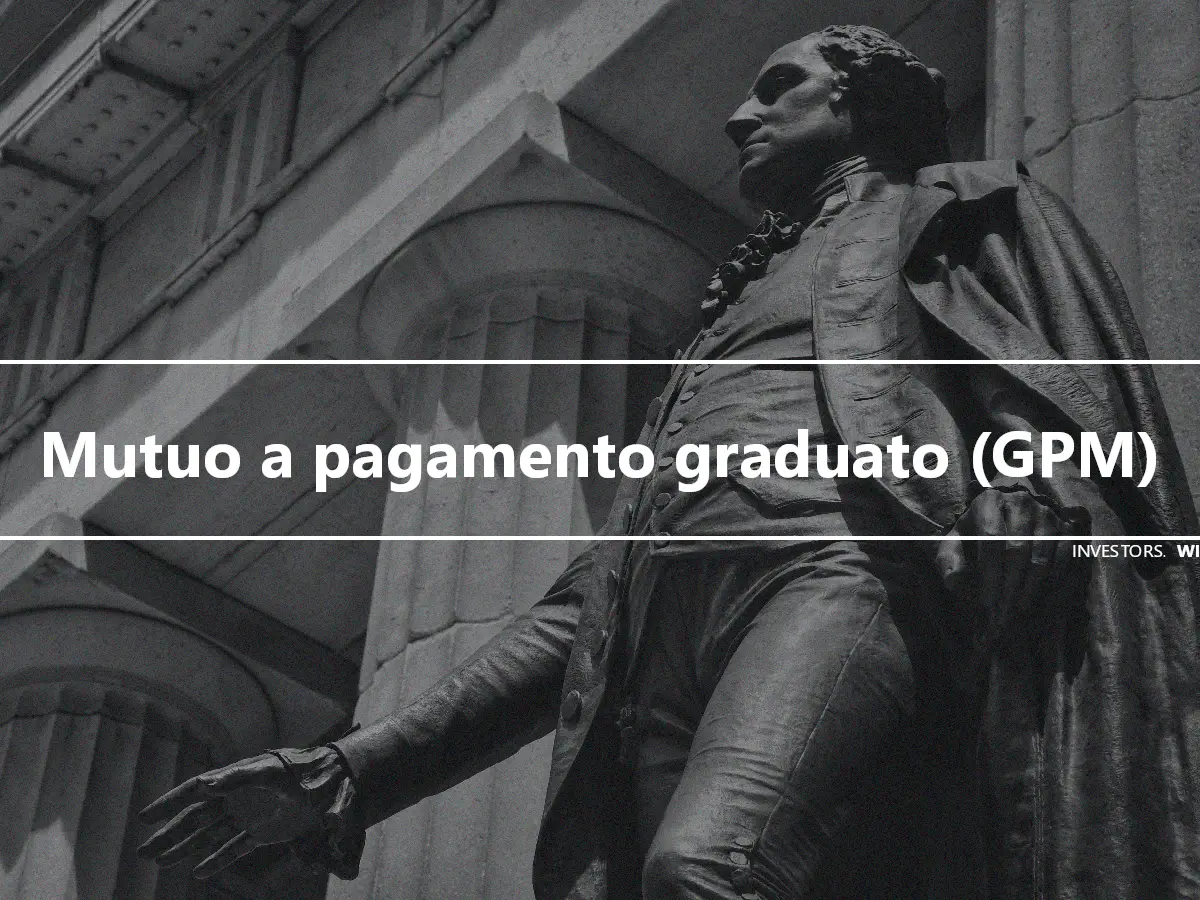 Mutuo a pagamento graduato (GPM)