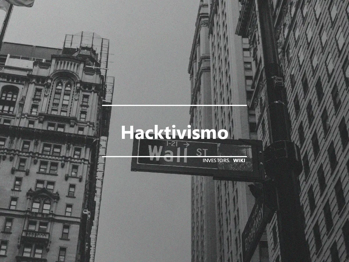 Hacktivismo