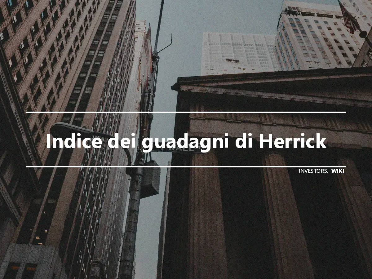 Indice dei guadagni di Herrick