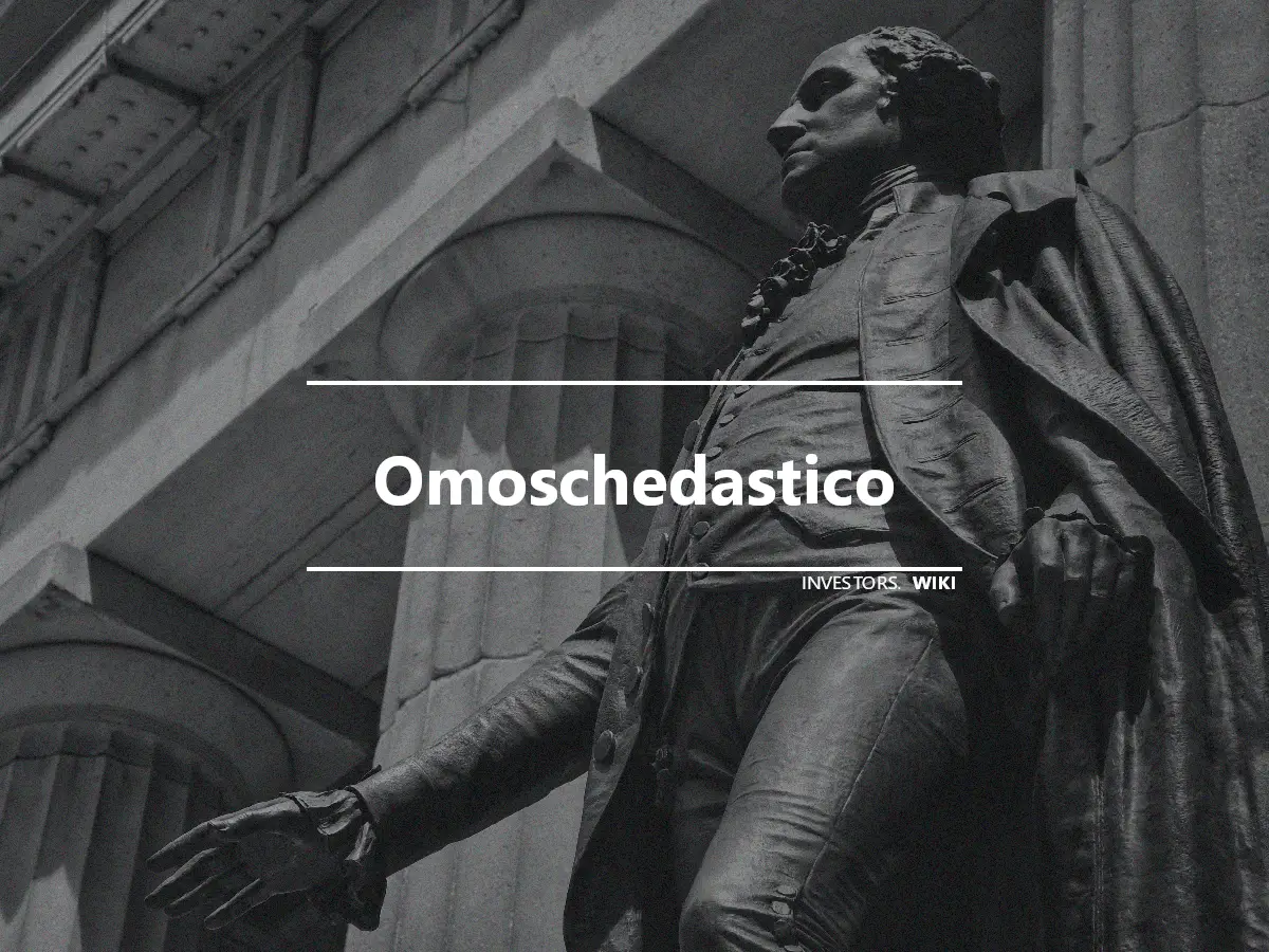 Omoschedastico