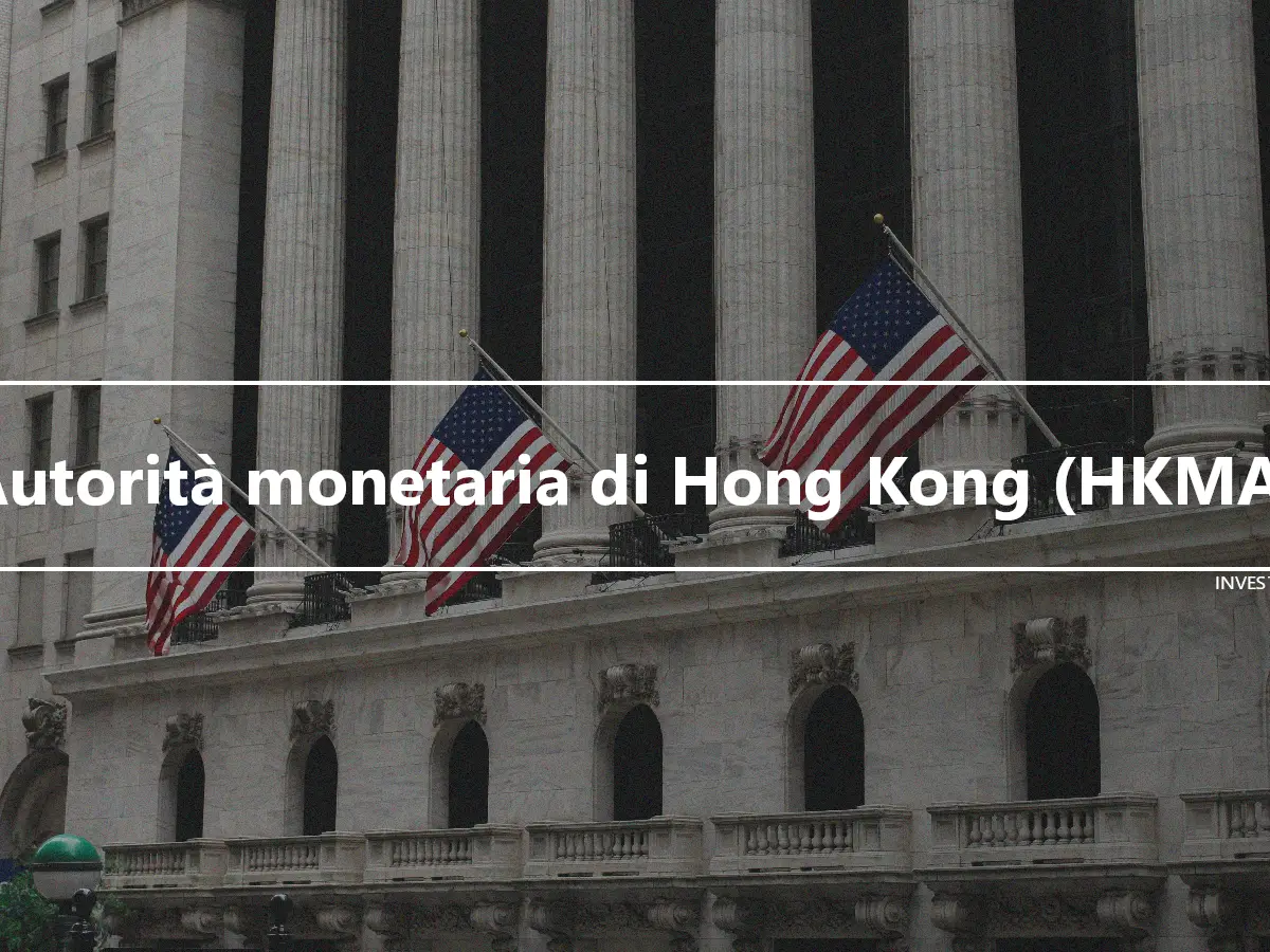 Autorità monetaria di Hong Kong (HKMA)