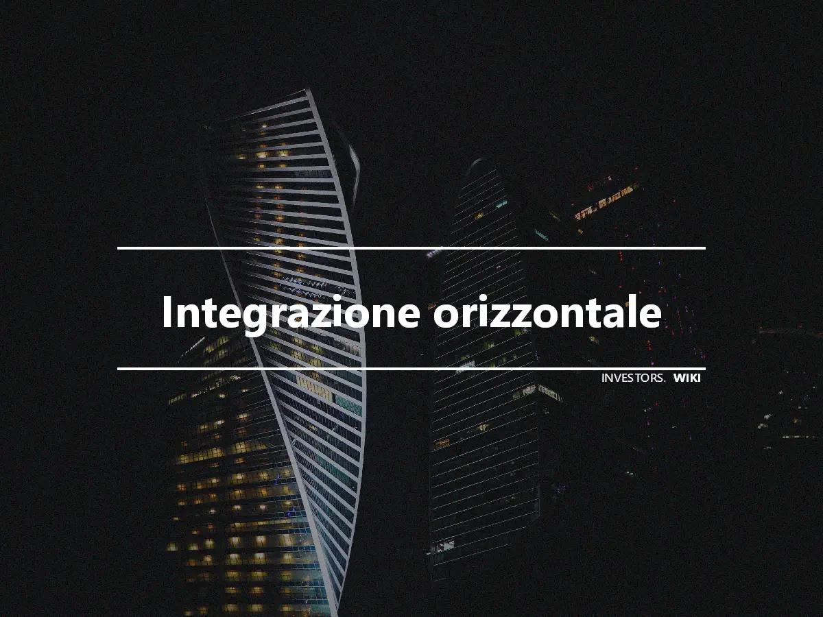 Integrazione orizzontale