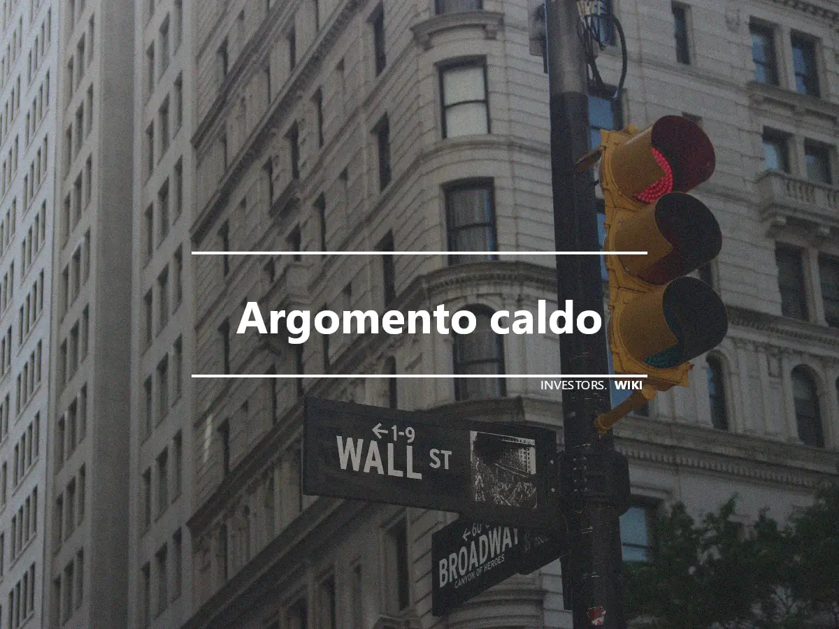 Argomento caldo