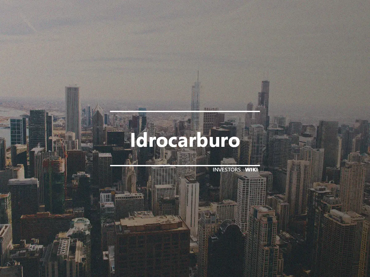 Idrocarburo