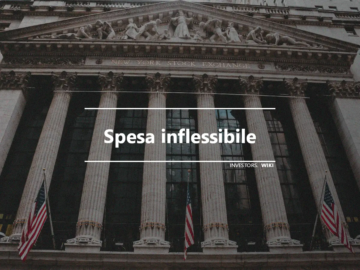 Spesa inflessibile