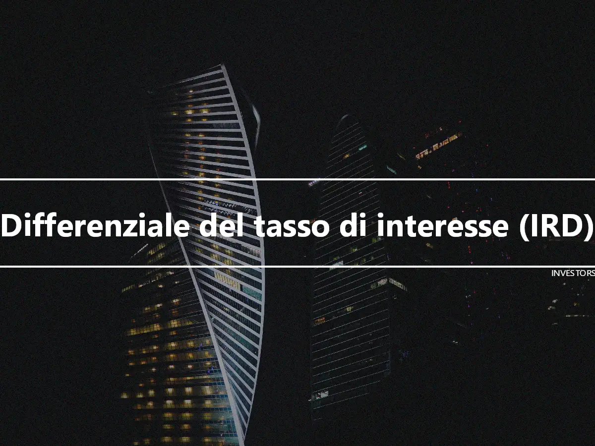 Differenziale del tasso di interesse (IRD)