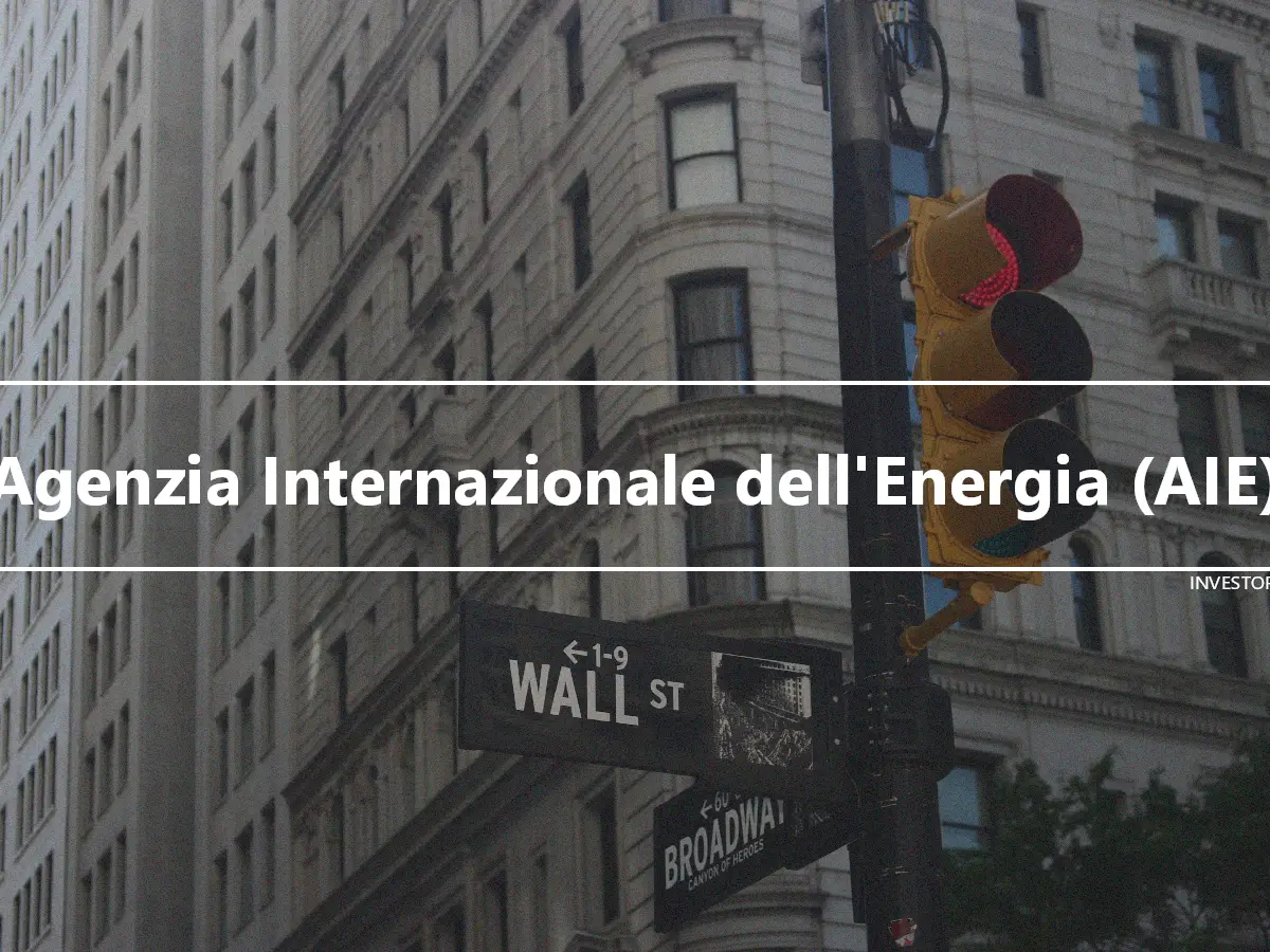 Agenzia Internazionale dell'Energia (AIE)