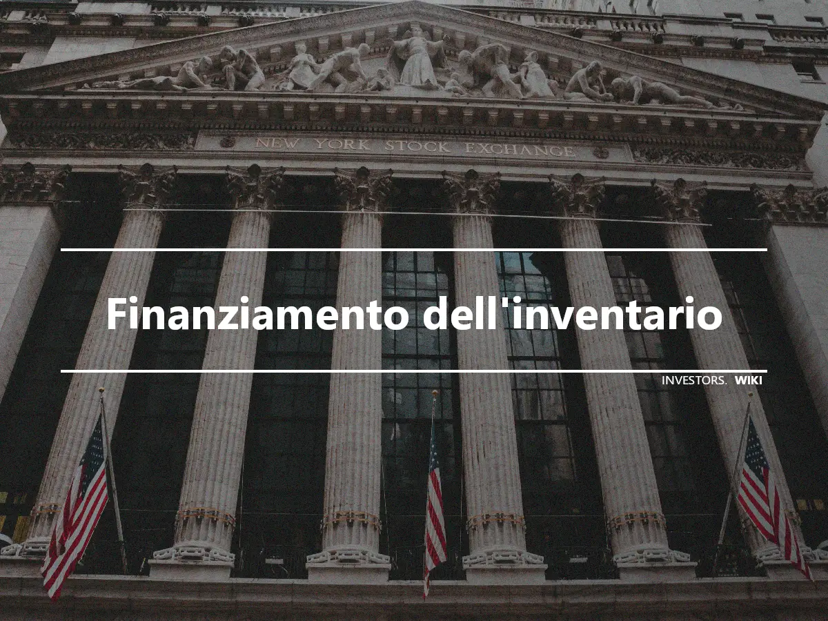 Finanziamento dell'inventario