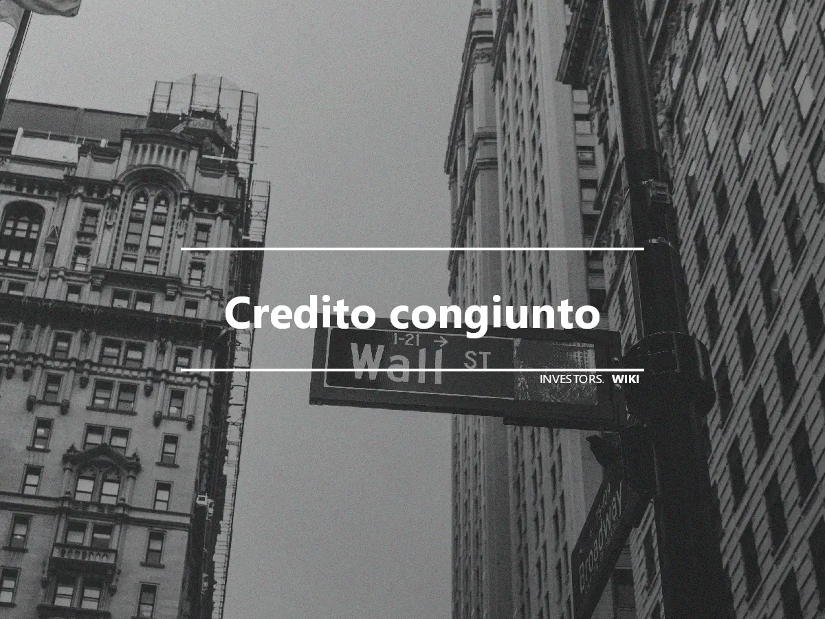 Credito congiunto