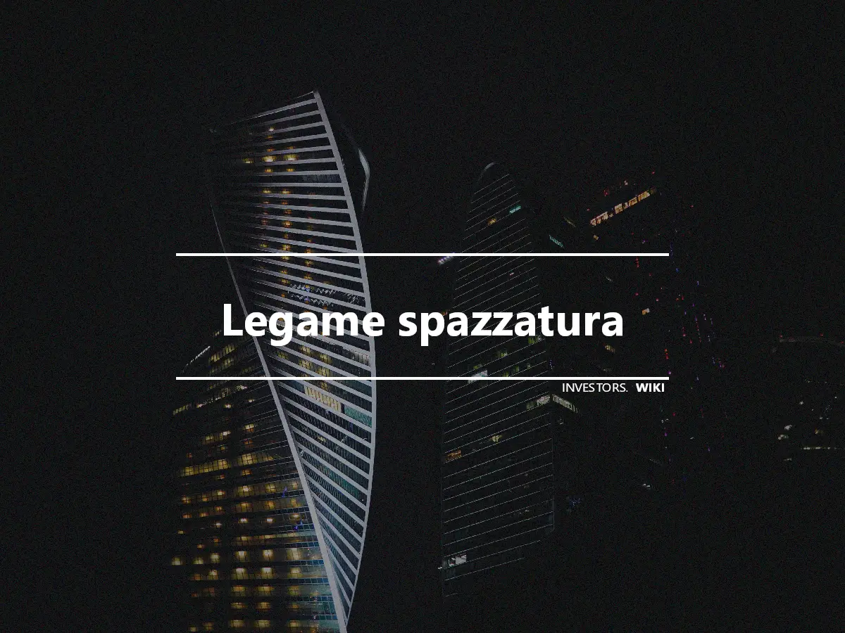 Legame spazzatura