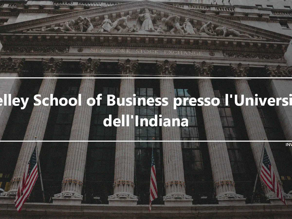 Kelley School of Business presso l'Università dell'Indiana