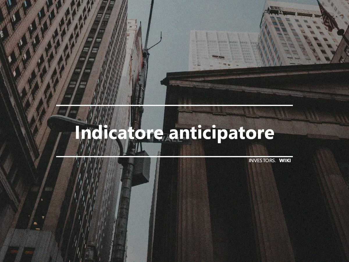 Indicatore anticipatore