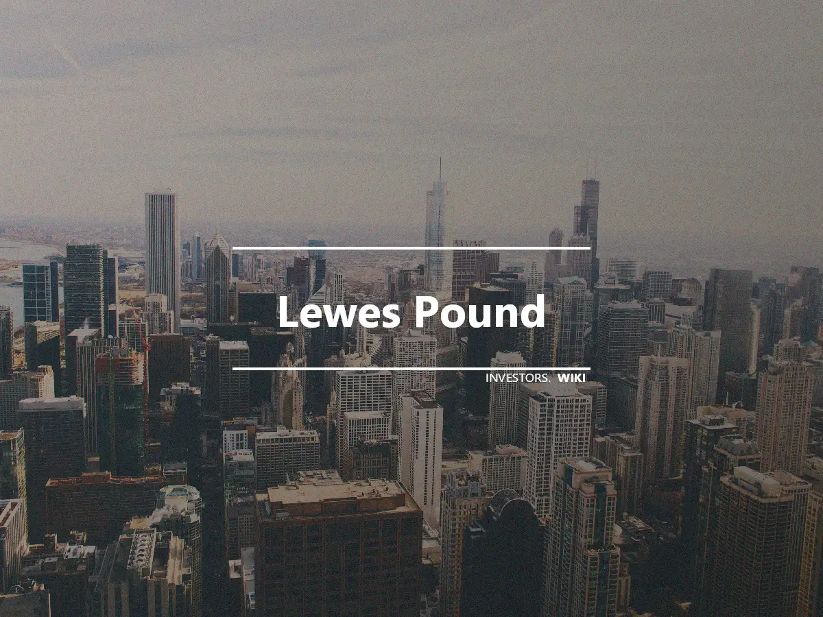 Lewes Pound