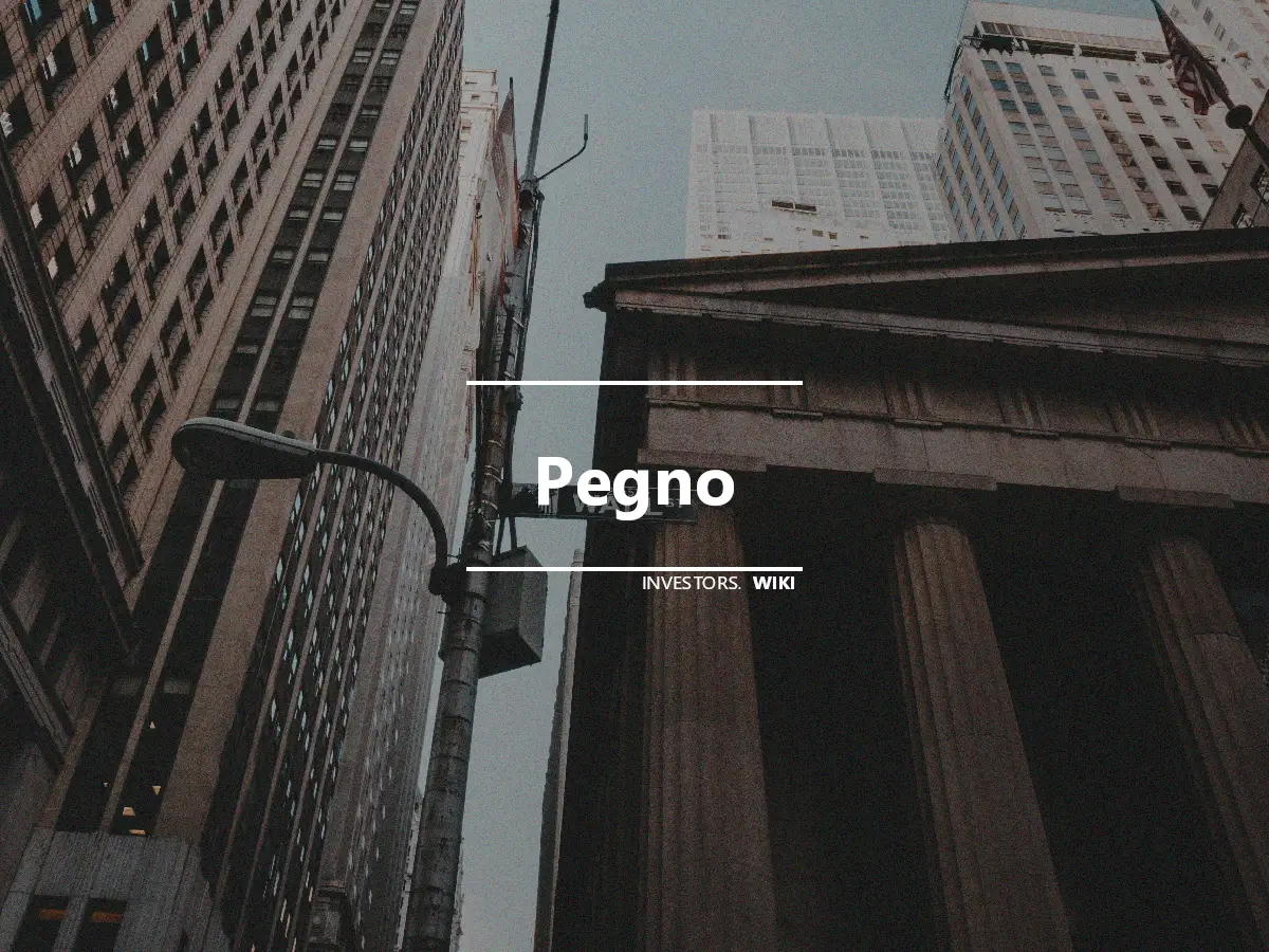 Pegno