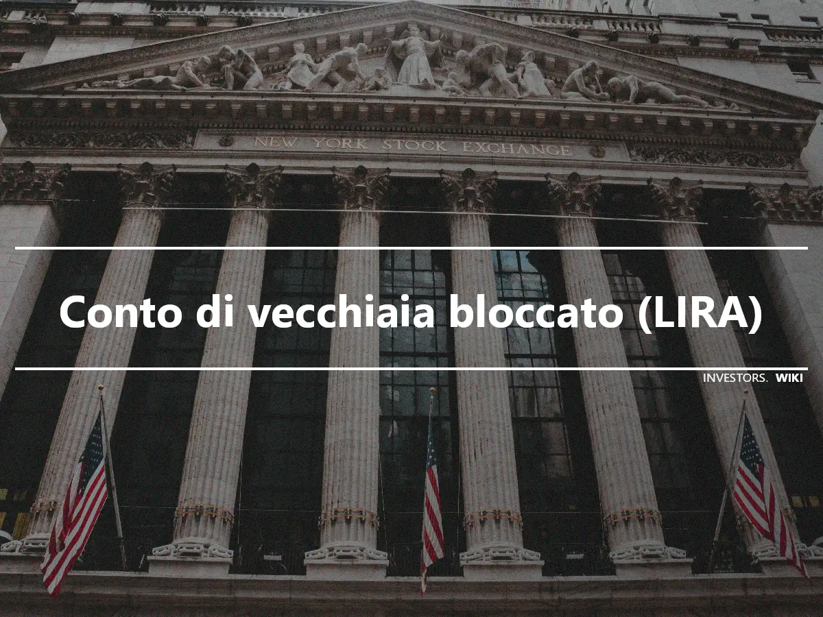 Conto di vecchiaia bloccato (LIRA)