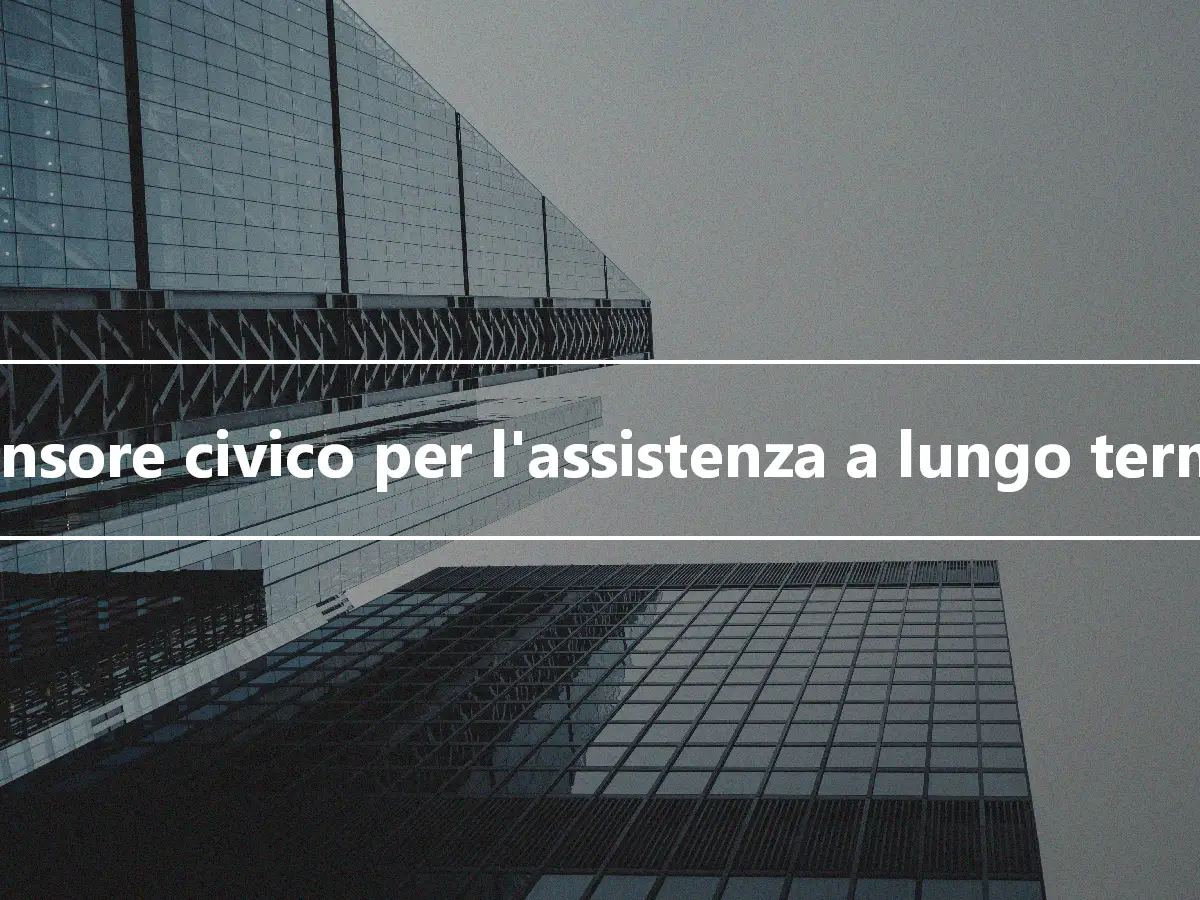 Difensore civico per l'assistenza a lungo termine