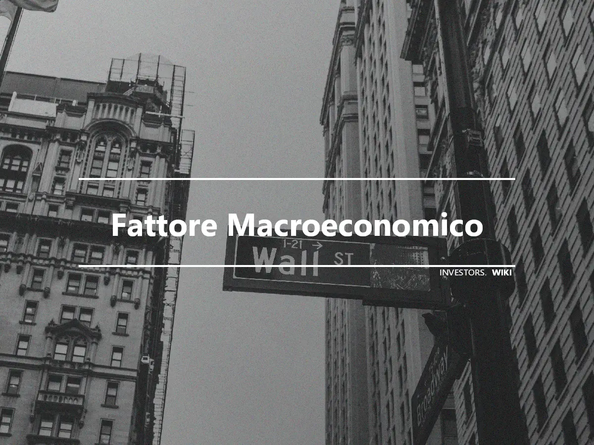 Fattore Macroeconomico