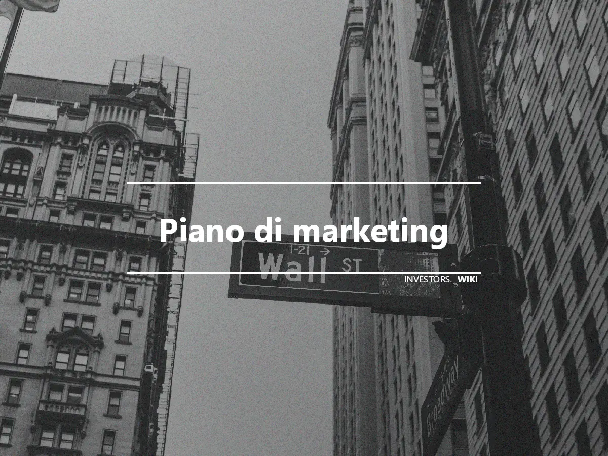 Piano di marketing