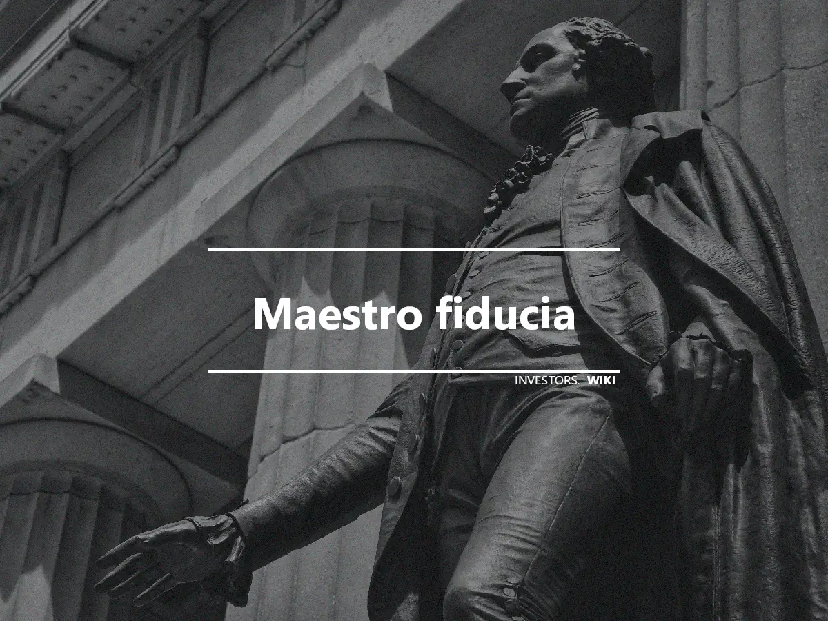 Maestro fiducia