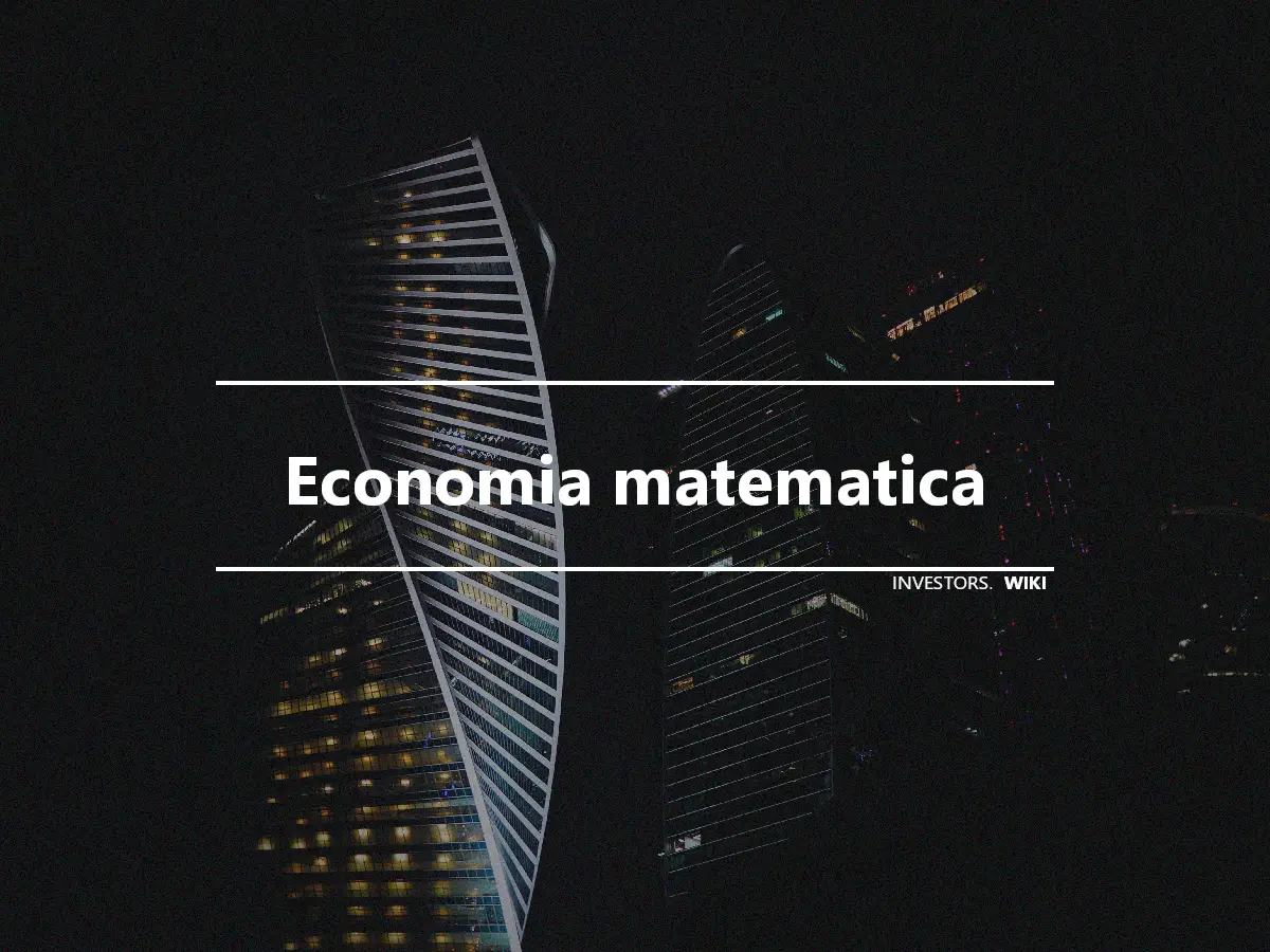 Economia matematica