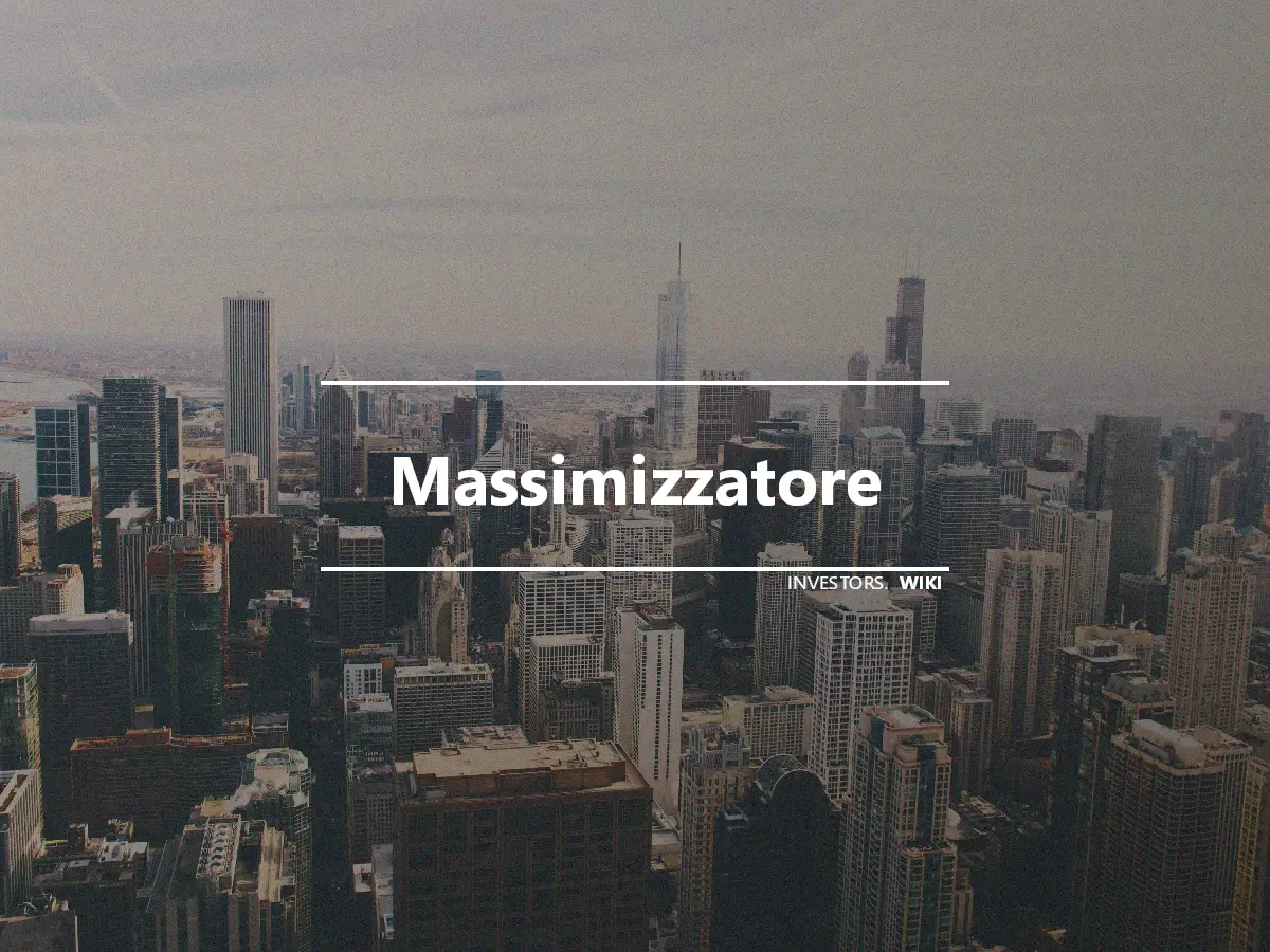 Massimizzatore