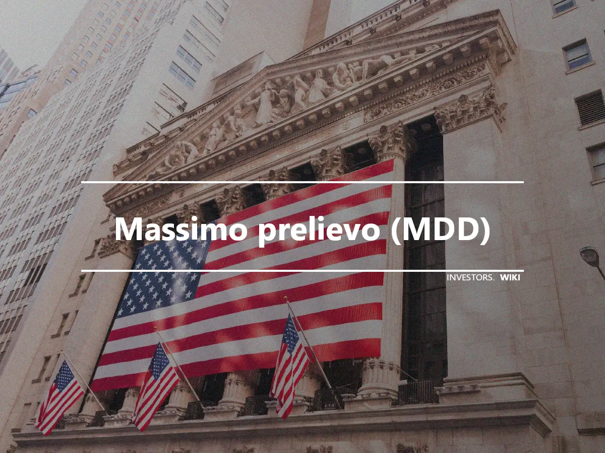 Massimo prelievo (MDD)