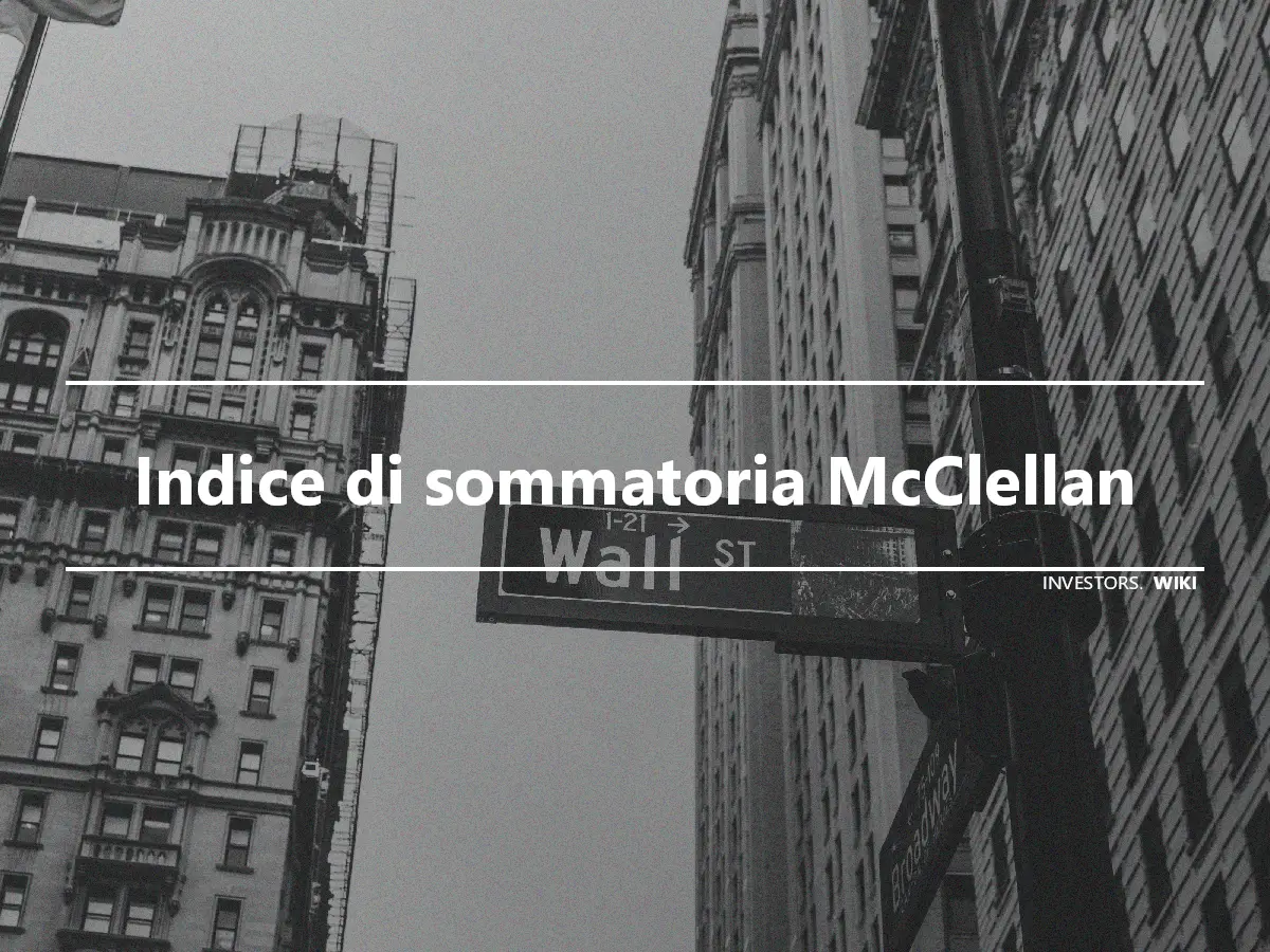 Indice di sommatoria McClellan