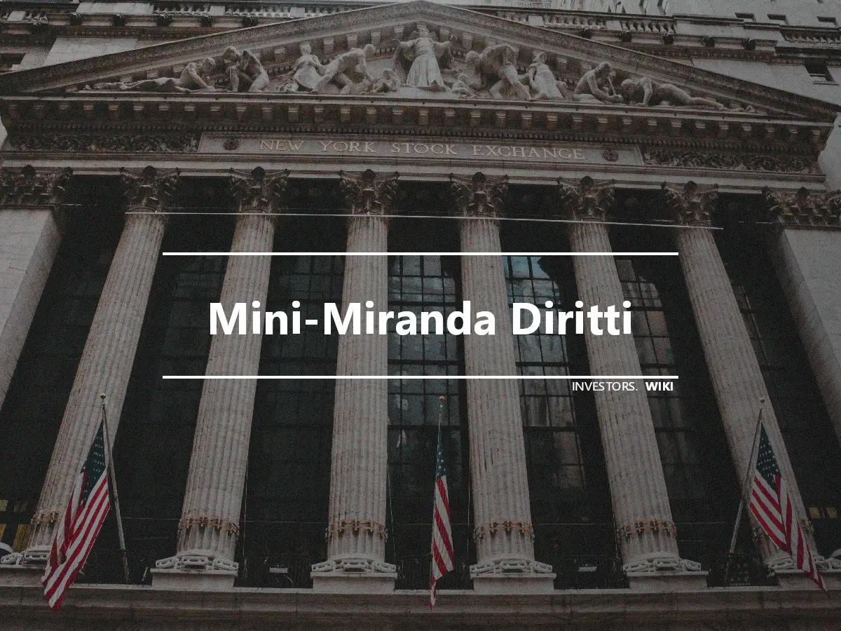 Mini-Miranda Diritti
