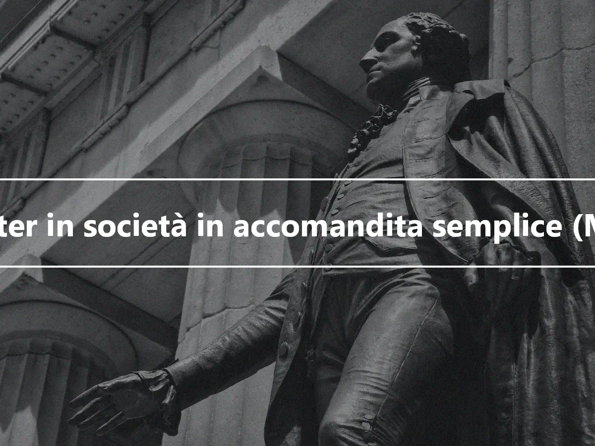 Master in società in accomandita semplice (MLP)