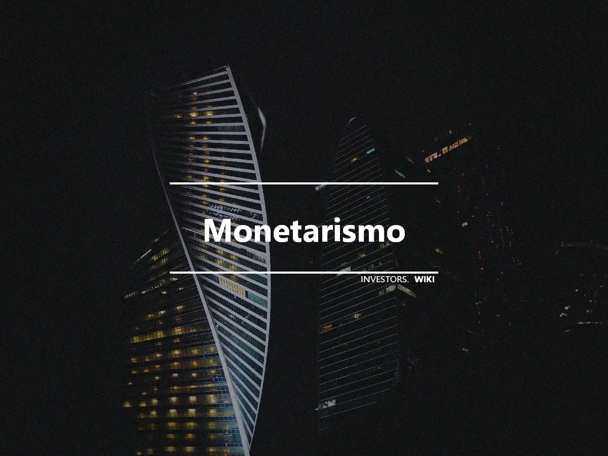 Monetarismo