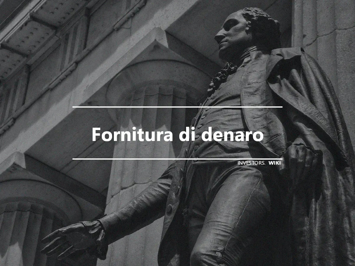 Fornitura di denaro