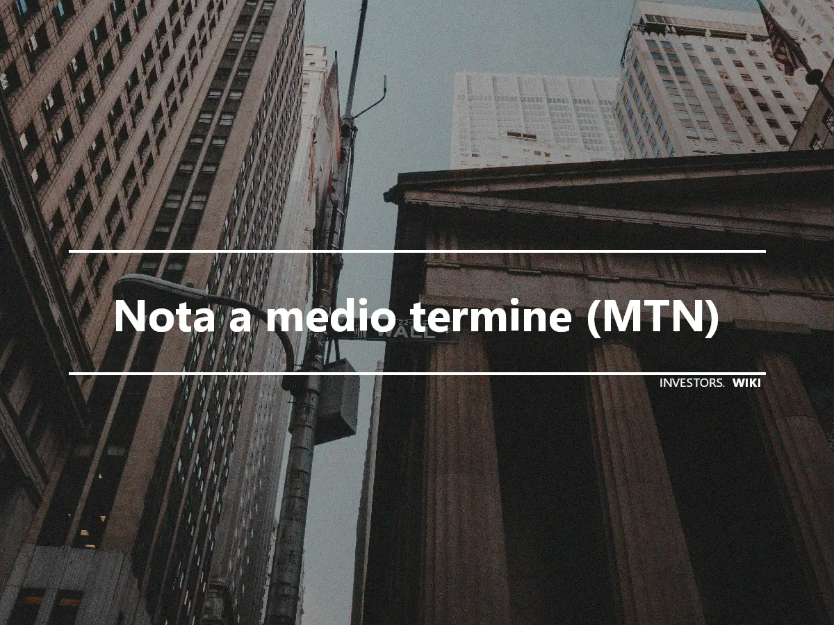 Nota a medio termine (MTN)