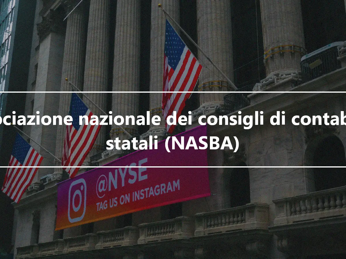 Associazione nazionale dei consigli di contabilità statali (NASBA)