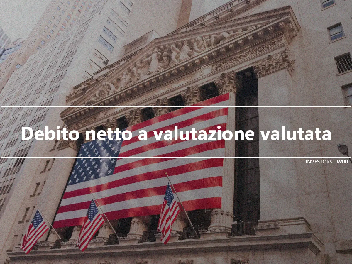 Debito netto a valutazione valutata