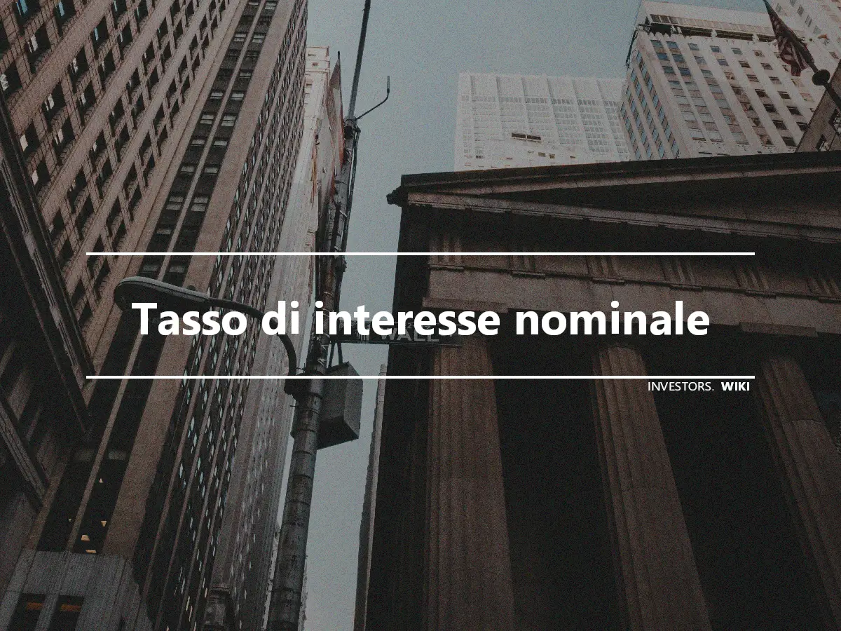 Tasso di interesse nominale