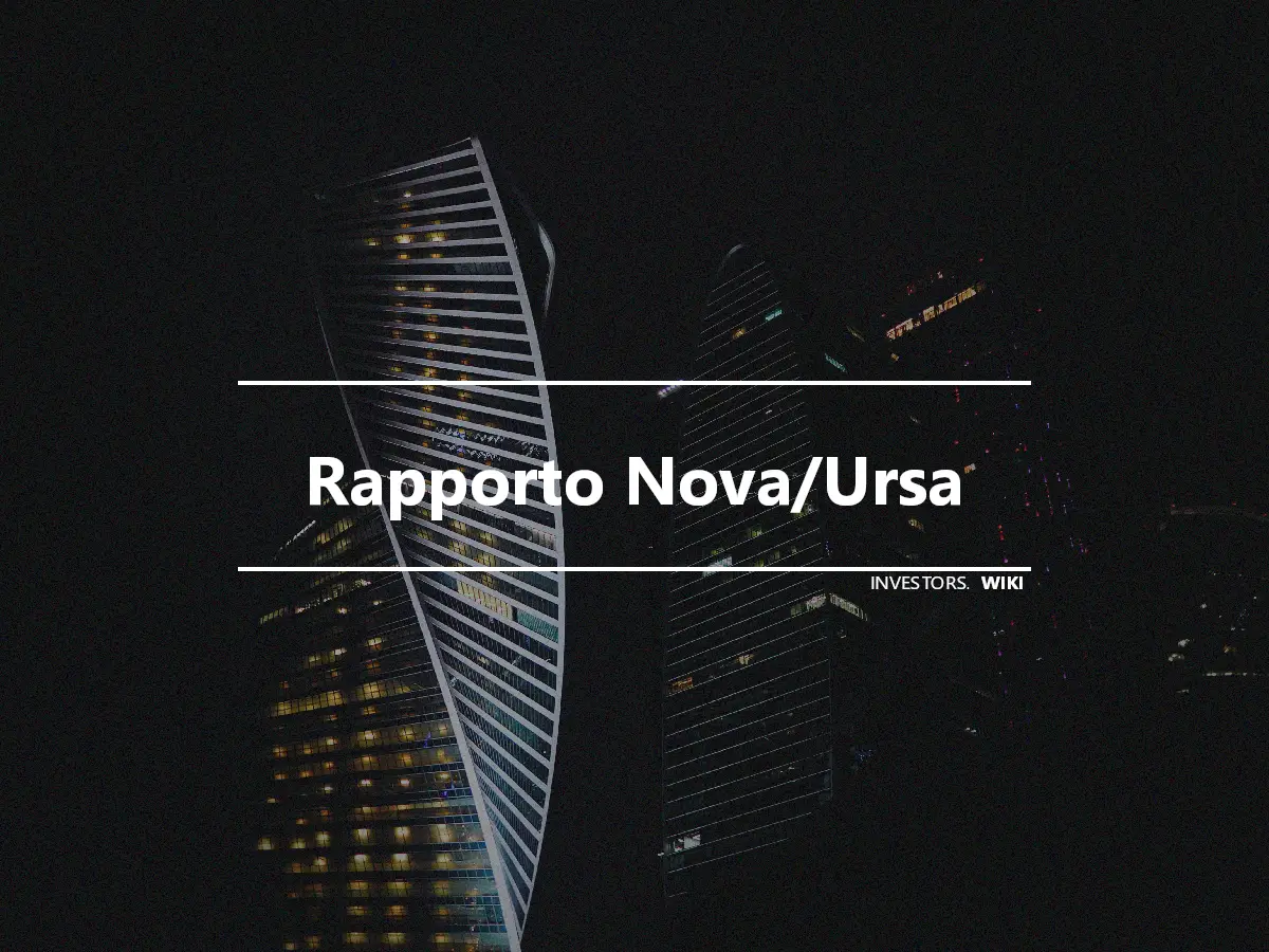 Rapporto Nova/Ursa