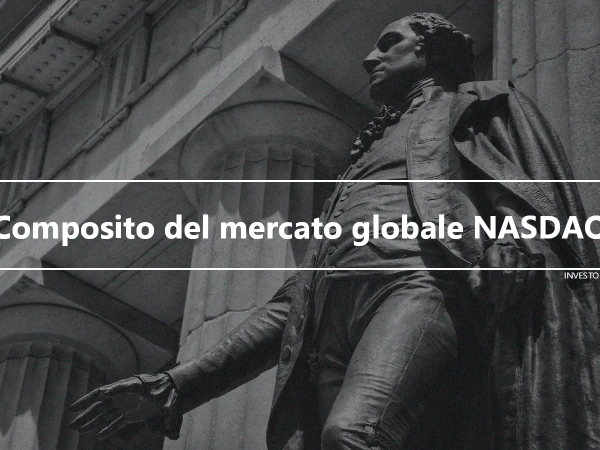 Composito del mercato globale NASDAQ