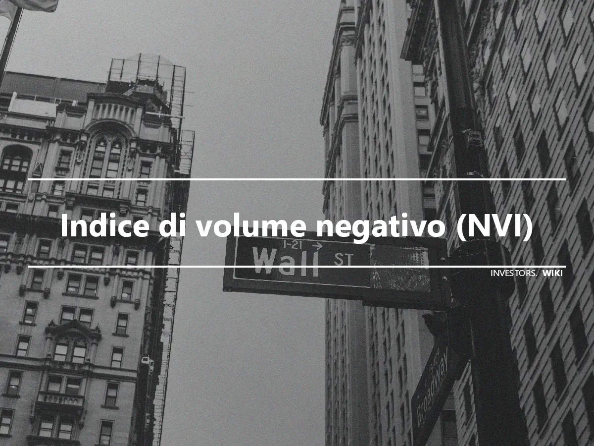 Indice di volume negativo (NVI)